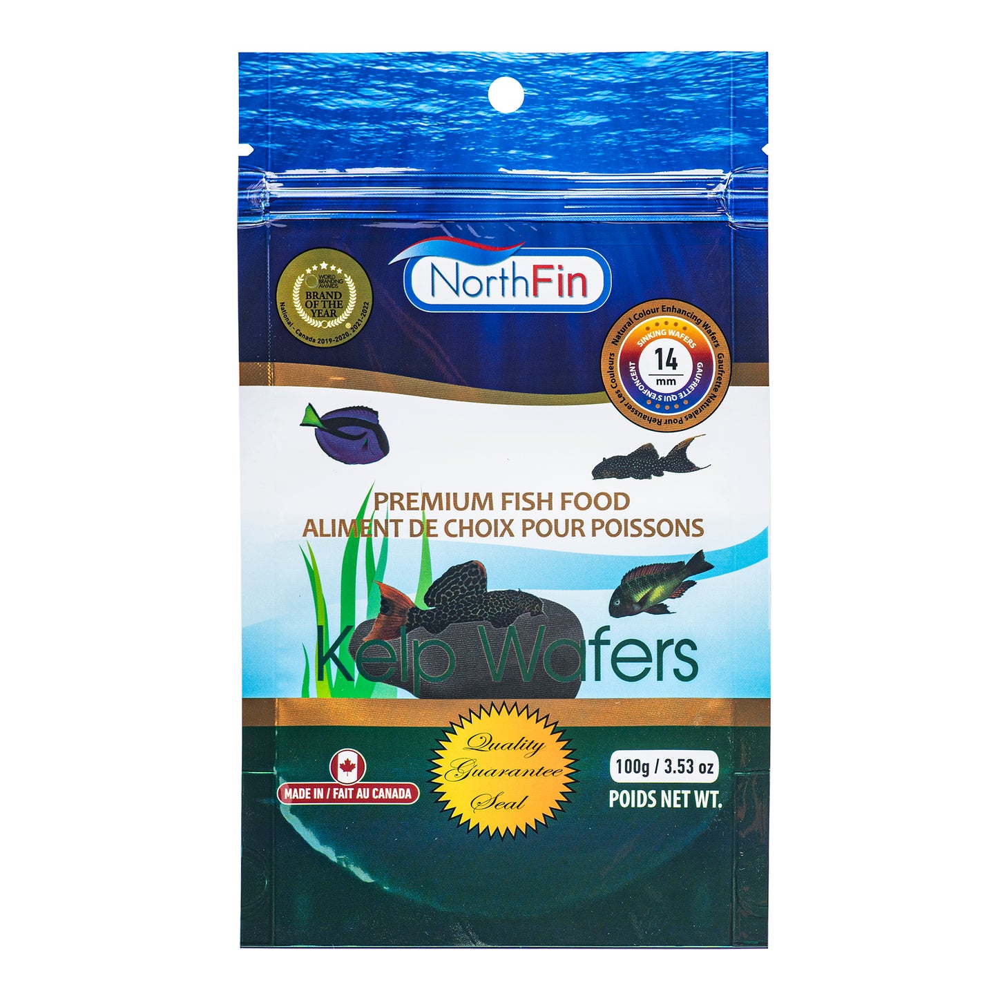 NorthFin Kelp Wafers - Angie's Fish Room