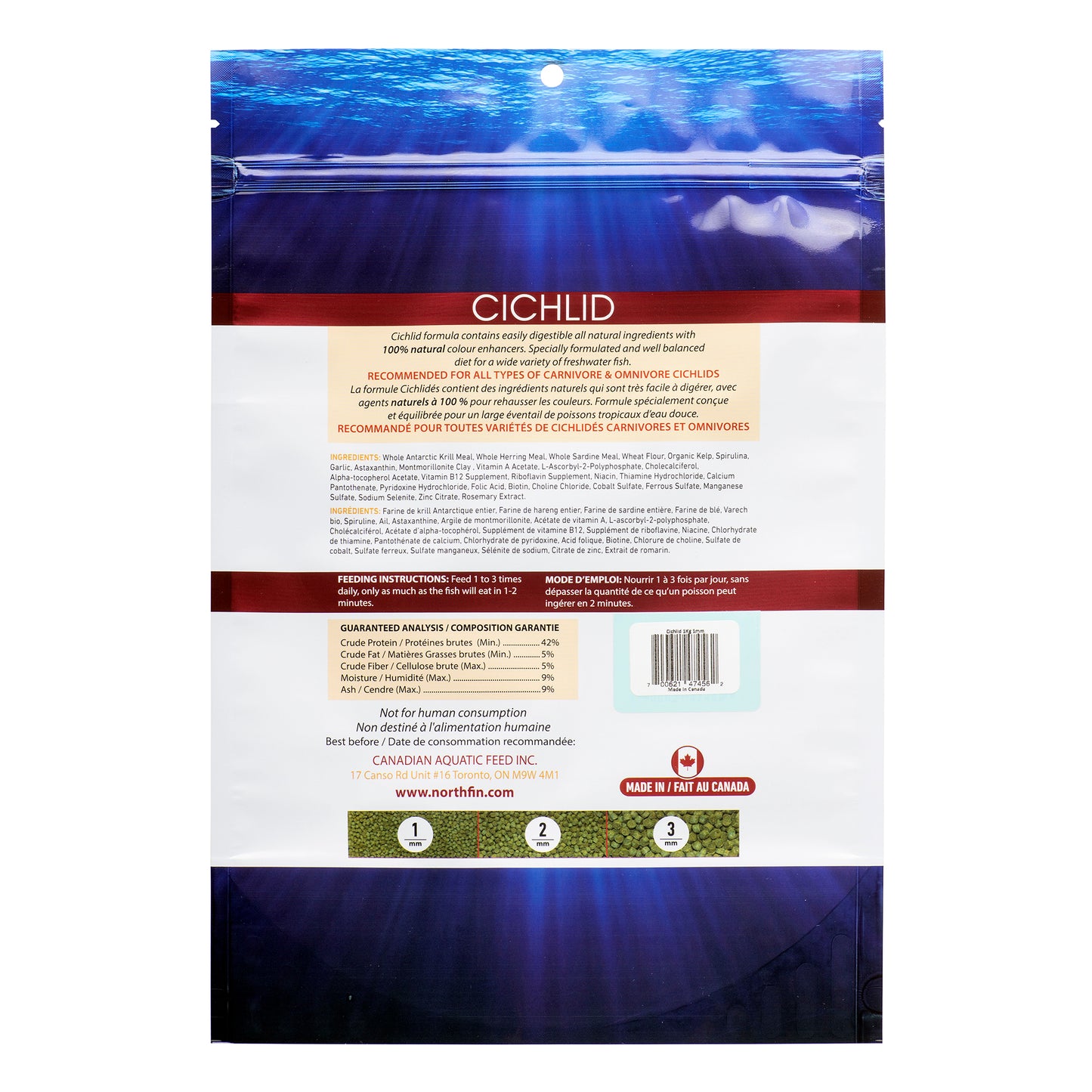 Northfin Cichlid Formula - Angie's Fish Room
