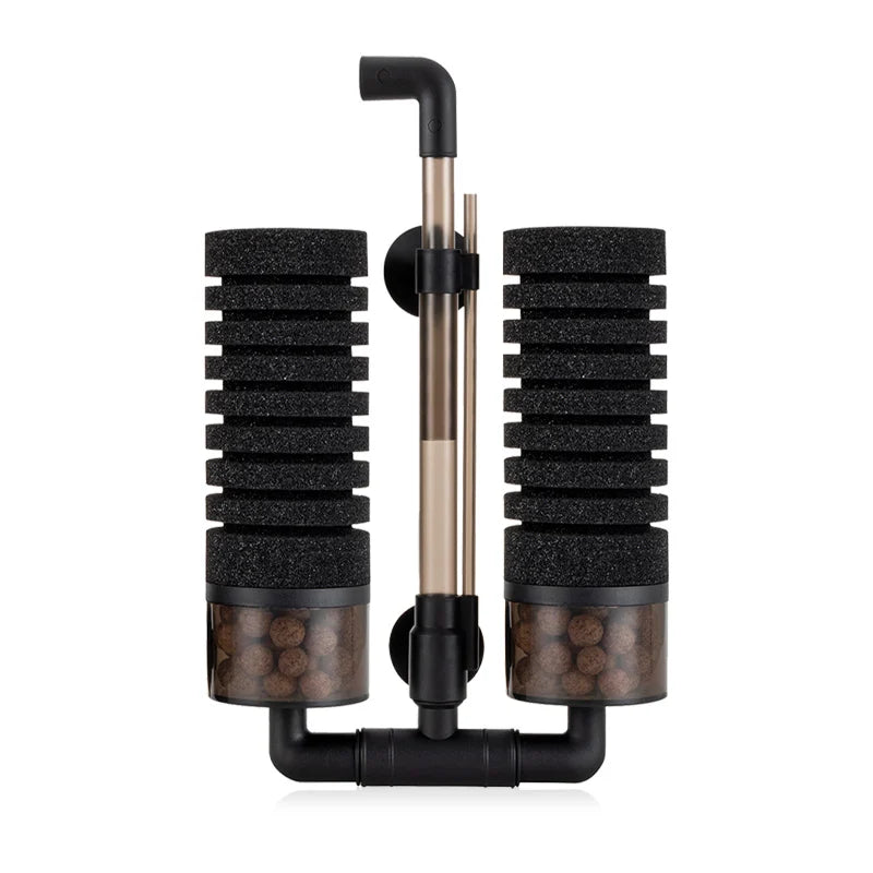 Hygger double sponge aquarium filter for freshwater fish tanks and shrimp tanks
